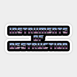 Transformers G1: Instruments Of Destruction Sticker